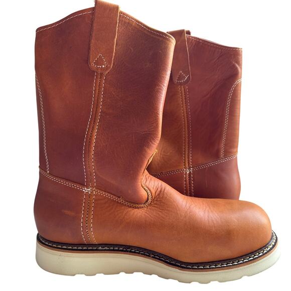 Thorogood Work Boots 11" Wellington Mens 9.5D Steel Toe, EH Leather 804-4205 - Picture 5 of 11